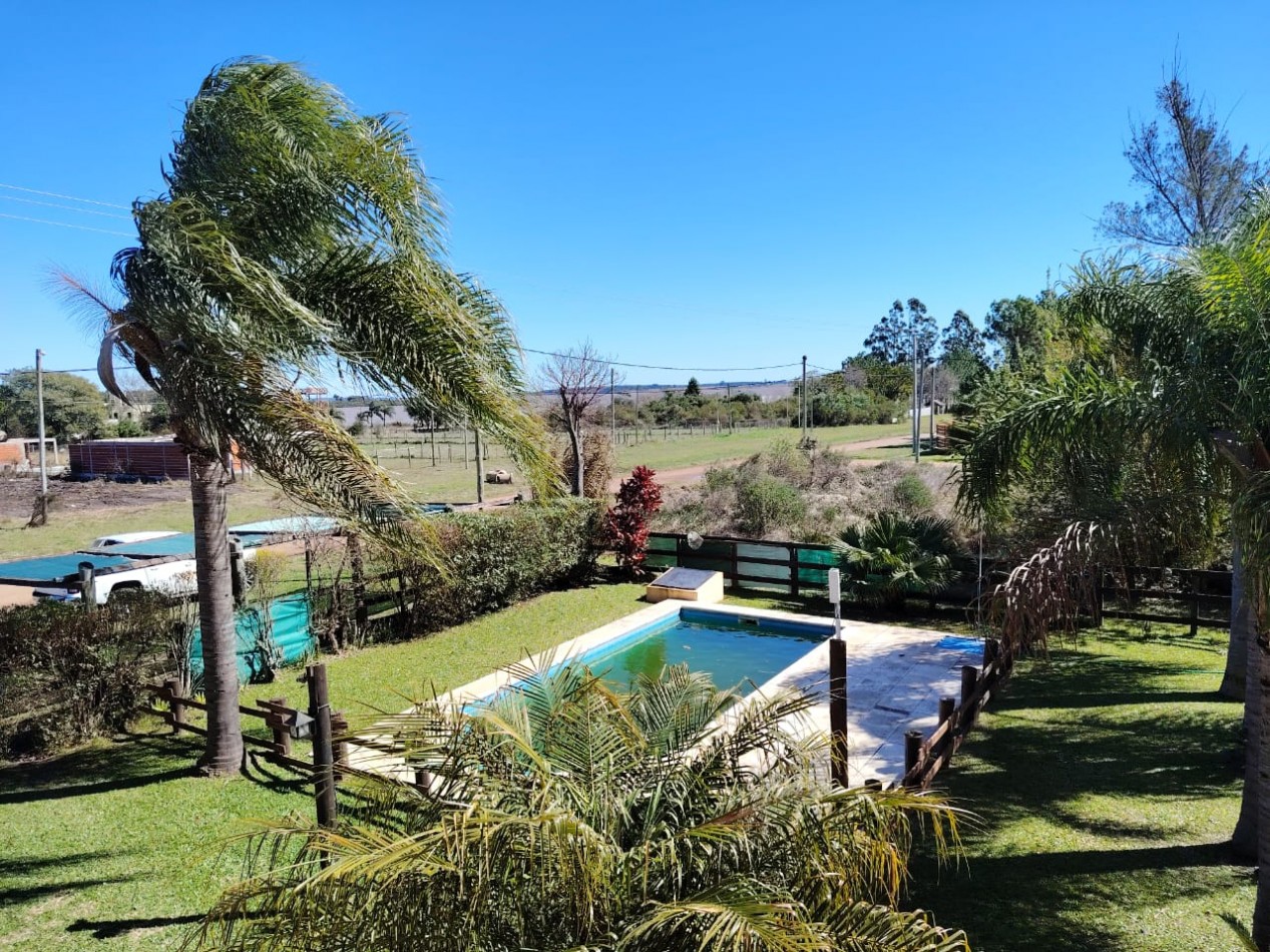 2 ambientes con parque y piscina